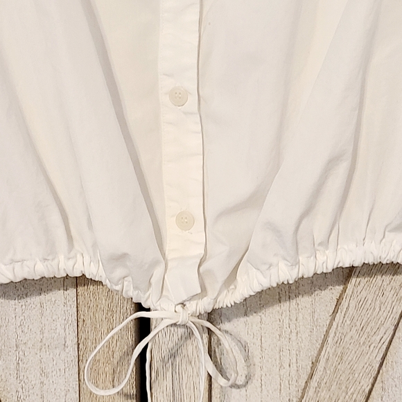 Anthropologie M.D.S. Italian Cotton crop top - Picture 4 of 7